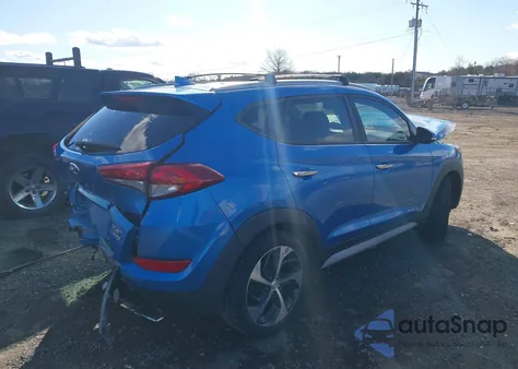 2017 Hyundai Tucson Limited из США, поврежденный, VIN KM8J3CA21HU475332